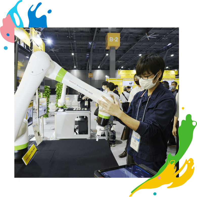 ロボットテクノロジージャパン2022のロボットのイメージ