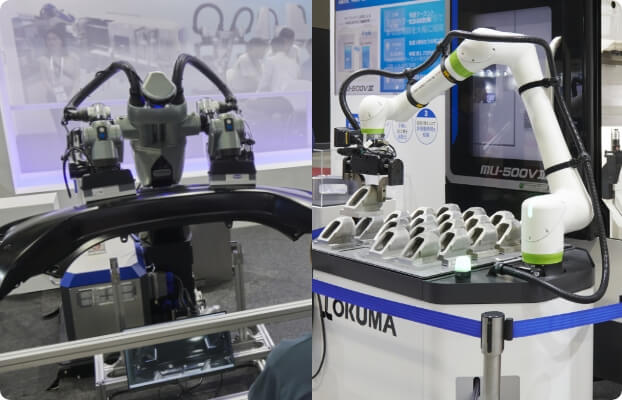 製造業に関するロボットのイメージ